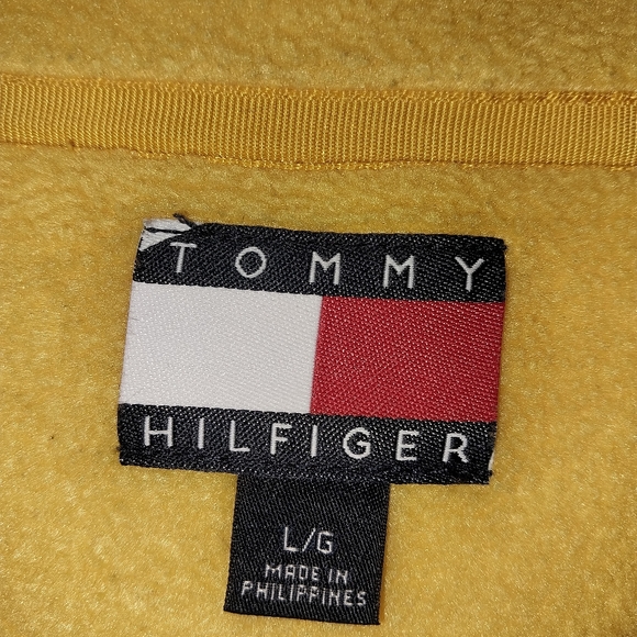 Tommy Hilfiger half zip fleece sweatshirt - Picture 2 of 2